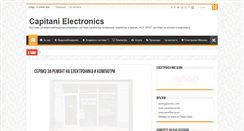 Desktop Screenshot of capitani-electronics.com